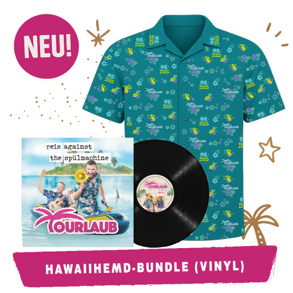 Hawaiihemd-Bundle: Hawaiihemd + Vinyl