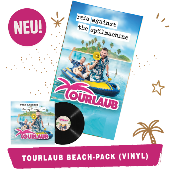 TOURLAUB Beach-Pack: Badetuch + Vinyl